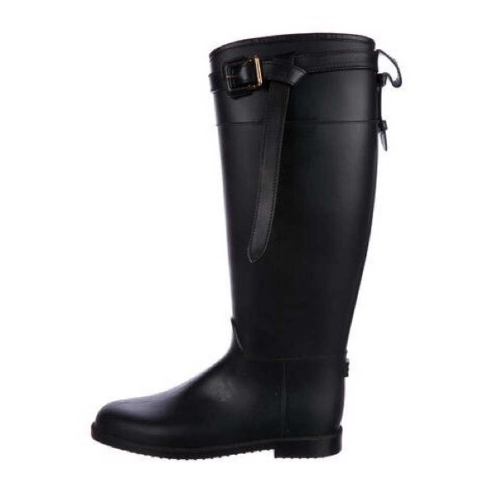 Burberry rain boots